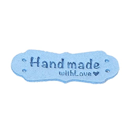 Wsdsgz 50pcs Handgefertigt Mit Love Label Strick Dekorationsmarke Lieferungen Für Kleidung Pullover Manteldekoration von Wsdsgz