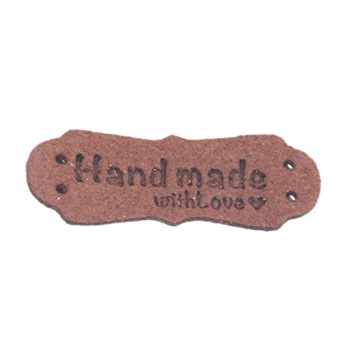 Wsdsgz 50pcs Handgefertigt Mit Love Label Strick Dekorationsmarke Lieferungen Für Kleidung Pullover Manteldekoration von Wsdsgz