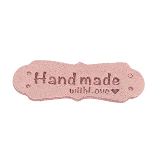 Wsdsgz 50pcs Handgefertigt Mit Love Label Strick Dekorationsmarke Lieferungen Für Kleidung Pullover Manteldekoration von Wsdsgz