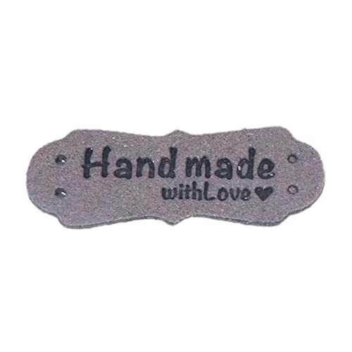 Wsdsgz 50pcs Handgefertigt Mit Love Label Strick Dekorationsmarke Lieferungen Für Kleidung Pullover Manteldekoration von Wsdsgz