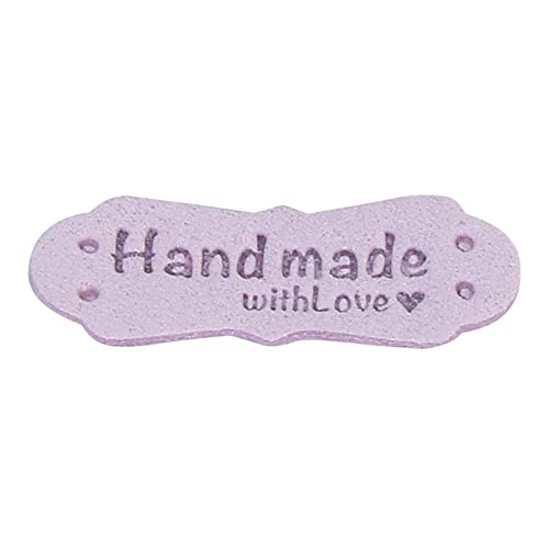 Wsdsgz 50pcs Handgefertigt Mit Love Label Strick Dekorationsmarke Lieferungen Für Kleidung Pullover Manteldekoration von Wsdsgz