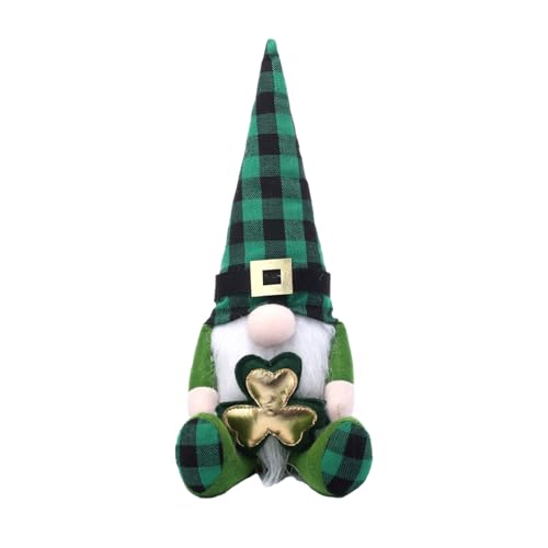 Wsdsgz Saintpatrick's Day Gnomes Irish Niedliche Gnomes Puppen Dekorative Spielzeughandwerk Für Restaurant Esstisch Dekorationen Lieferungen von Wsdsgz