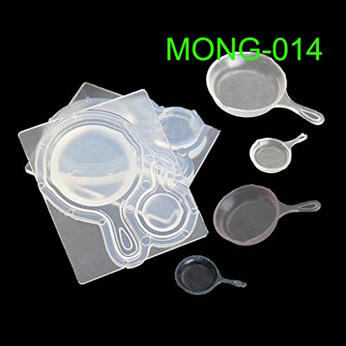 WuLi77 schmuckherstellung Round Pan Pot Shape Resin-Molds Silicone-Molds for Epoxy Resin Mold for Stuff Toy Making von WuLi77