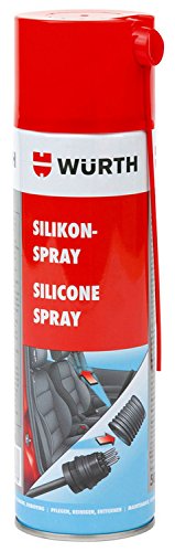 Silikonspray - 500ml - Schützt, pflegt und isoliert dauerhaft mit guter Gleitwirkung Kunststoff-, Gummi- und Metallteile im Fahrzeuginnen- und außenbereich von Würth