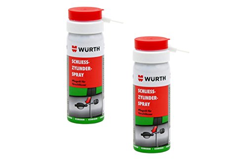 Würth Schliesszylinderspray Pflegespray Schlösser Schmieröl 2x 50ml von Würth