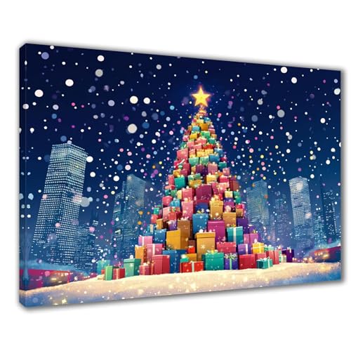 Bunt Diamond Painting Erwachsene XXL 30x50 cm Diamond Painting Stadt, DIY 5D Kinder Diamant Bilder Eckige Steine Voll Zubehör Stickerei Kreuzstich Bastelset für Zimmer Deko, Geschenke Frauen F1-431 von Wuleogxi