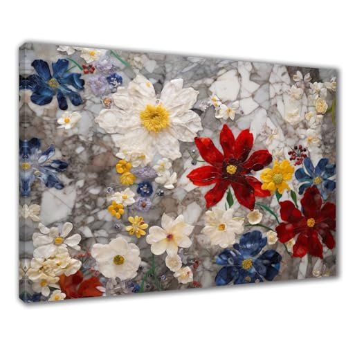 Diamond Painting Blumen Diamond Painting Erwachsene Groß XXL Bunt 30x40 cm Diamant Malerei Kinder Anfänger DIY 5D Mosaikherstellung Malen nach Zahlen Stickerei Deko, Geschenk zum Muttertag F1-509 von Wuleogxi