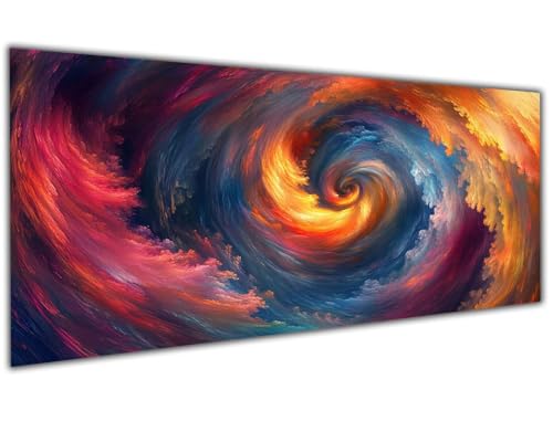 Diamond Painting Bunt Diamond Painting Zubehör Vortex Diamond Painting Erwachsene Groß 50x100cm, DIY 5D Diamant Painting Bastelset Erwachsene für Deko Wohnzimmer, Geschenke für Frauen/Männer-LL104 von Wuleogxi