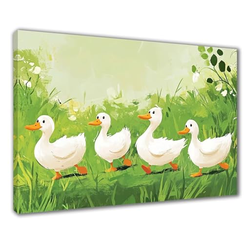 Diamond Painting Erwachsene Ente Diamond Painting XXL 30x40 cm Landschaft Diamant Malerei Kinder Anfänger DIY 5D Malen nach Zahlen Stickerei Bastelset Wohnzimmer Deko, Mädchen/Jungs Geschenk F1-531 von Wuleogxi