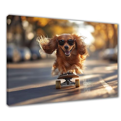 Diamond Painting Erwachsene Hund Diamond Painting XXL 60x90 cm Landschaft Diamant Malerei Kinder Anfänger DIY 5D Malen nach Zahlen Stickerei Bastelset Wohnzimmer Deko, Mädchen/Jungs Geschenk F1-536 von Wuleogxi