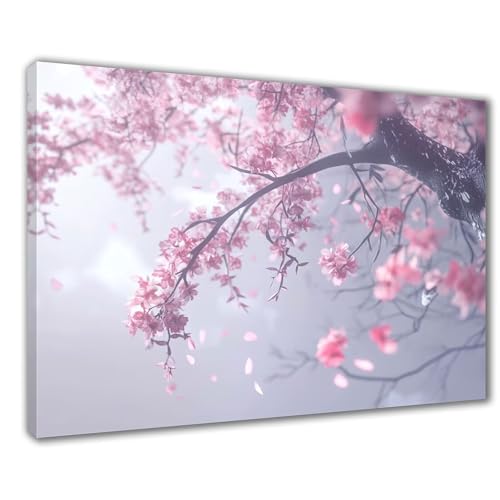 Diamond Painting Erwachsene Rosa Blume Diamond Painting XXL 30x50 cm Baum Diamant Malerei Kinder Anfänger DIY 5D Malen nach Zahlen Stickerei Bastelset Wohnzimmer Deko, Mädchen/Jungs Geschenk F1-430 von Wuleogxi