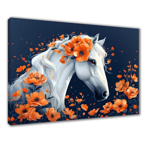 Diamond Painting Erwachsene Tier Diamond Painting XXL 30x50 cm Blumen Diamant Malerei Kinder Anfänger DIY 5D Malen nach Zahlen Stickerei Bastelset Wohnzimmer Deko, Mädchen/Jungs Geschenk F1-31 von Wuleogxi