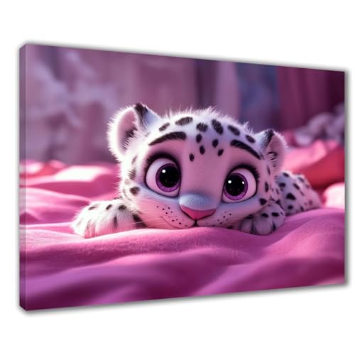 Diamond Painting Tiger Diamond Painting Erwachsene Groß XXL Niedlich 40x50 cm Diamant Malerei Kinder Anfänger DIY 5D Mosaikherstellung Malen nach Zahlen Stickerei Deko, Geschenk zum Muttertag F1-493 von Wuleogxi