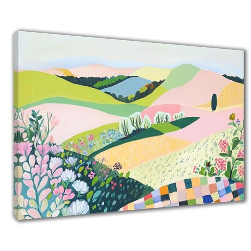 Karikatur Diamond Painting Erwachsene XXL 30x50 cm Diamond Painting Landschaft, DIY 5D Kinder Diamant Bilder Eckige Steine Voll Zubehör Stickerei Kreuzstich Bastelset für Zimmer Deko Geschenke F1-524 von Wuleogxi