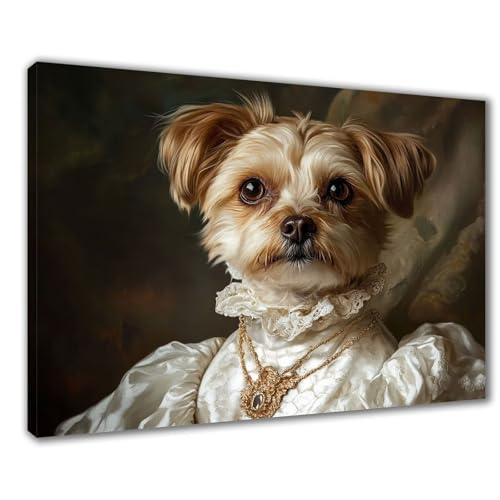 Tier Diamond Painting Erwachsene XXL 90x120 cm Diamond Painting Hund, DIY 5D Kinder Diamant Bilder Eckige Steine Voll Zubehör Stickerei Kreuzstich Bastelset für Zimmer Deko, Geschenke Frauen F1-511 von Wuleogxi