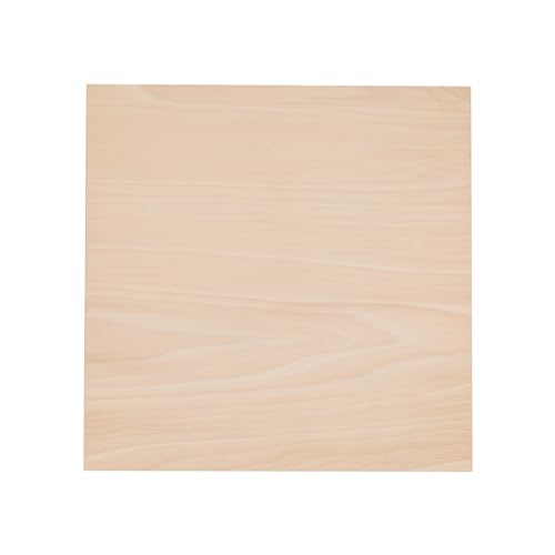 Sperrholzplatte,20pcs 30x30cm Basswood Sperrholz Blätter Brett Für Holz Diy Home Decor, Basswood Blätter, Rechteck Blank Holz,Für Laser Schneiden Gravur Handwerk von Wulimasun