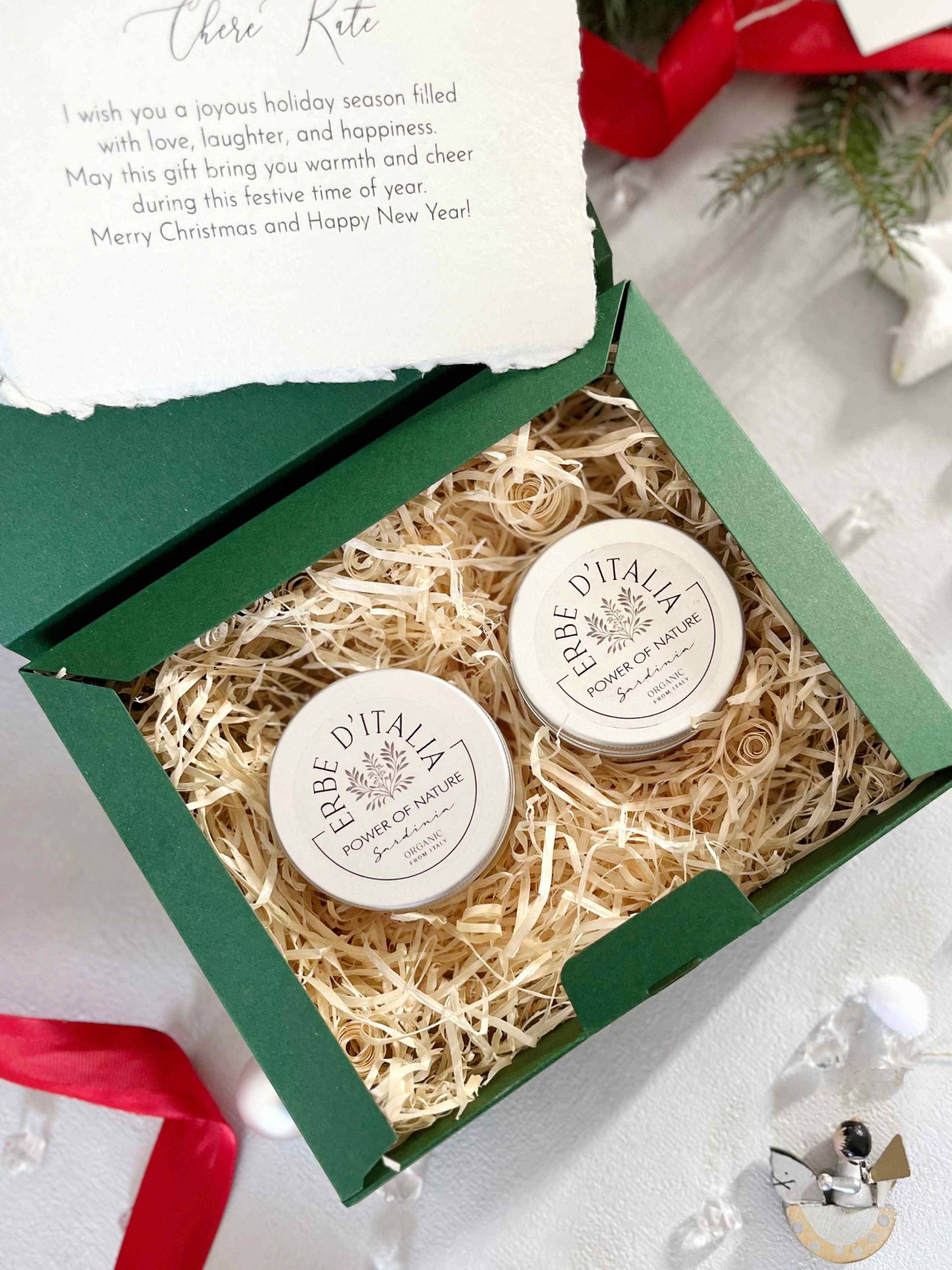 Urlaubs Hand & Fußpflegeset | Sheabutter Fußbalsam Und Handcreme Personalisiertes Hautpflegegeschenk Weihnachtsgeschenk von WunderholzShop