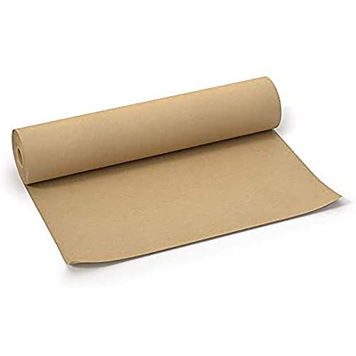 Verpackungspapier Braun, Braun Kraftpapier Rolle, Packpapier Geschenkpapier Rolle, Packpapier Recycling für Kunsthandwerk, Kunst, Geschenkverpackungen, Verpackung, Post, Versand und Pakete, 30cm x 30m von Wuuooei