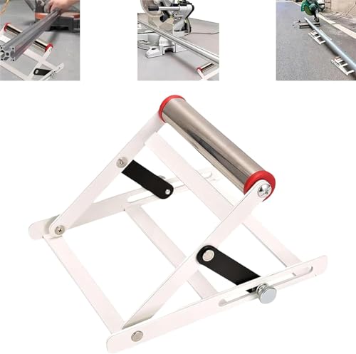 Wvu & Wvo Tischsägenständer, Metallschneidemaschinen-Arbeitsständer,Verstellbarer Stützrahmen für Schneidemaschinen, Materialstützrahmen, Schneidemaschinenaufsätze (1 Stück) von Wvu & Wvo