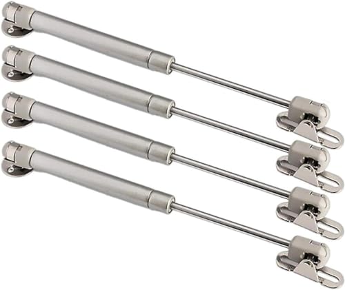 WyANDWA Soft-Close-Schrankscharniere 10 stücke 100N/kg Möbel Scharnier Küche Schrank Tür Lift Pneumatische Unterstützung Hydraulische Gas Frühling Bleiben Halten Pneumatische Hardware,(4pcs) von WyANDWA