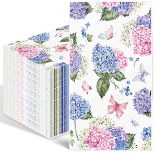 Frühling Servietten, Blume Geburtstag, Papierservietten mit Blumen, Blumenmuster Servietten, Papierservietten Frühling Geburtstag Deko Tischdeko Servietten von Wzczf