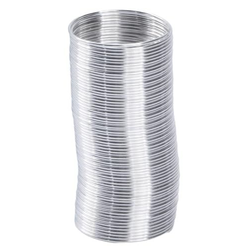 50 Schlaufen-Gedächtnis-Stahldraht für Perlen, Armbänder, Ohrringe, Schmuckherstellung, Zubehör, Armreifen, Halskettenzubehör 50 Schlaufen-Gedächtnis-Stahldraht für Perlen, Armbänder, Ohrringe, Schmuckherstellung, Zubehör, Armreifen, Halskettenzubehör von X-Institute