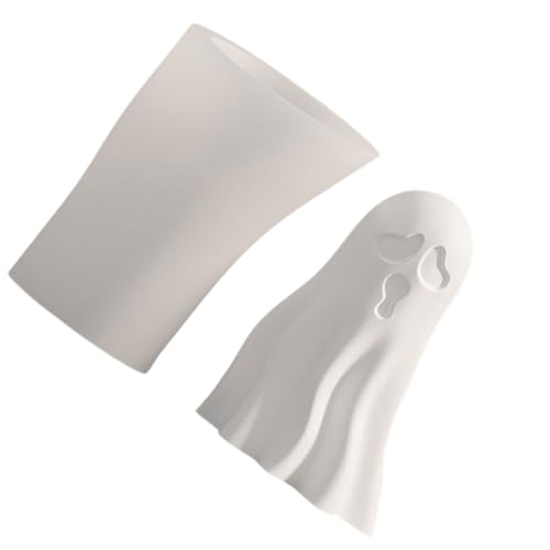 Halloween Silikonform 3D Geisterform Handgefertigt Duftende Gießform Seifenform Für Süßigkeiten Dekoration Halloween Silikonformen 3D Geisterformen Epoxidharz Gießformen von X-Institute