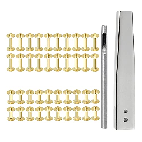 X-Institute 14/19 mm Ledernieten-Doppelkappen-Metallnieten mit Zange, Befestigungsset für Lederhandwerk-Ersatz X-Institute 14/19 mm Ledernieten-Doppelkappen-Metallnieten mit Zange, Befestigungsset für Lederhandwerk-Ersatz von X-Institute