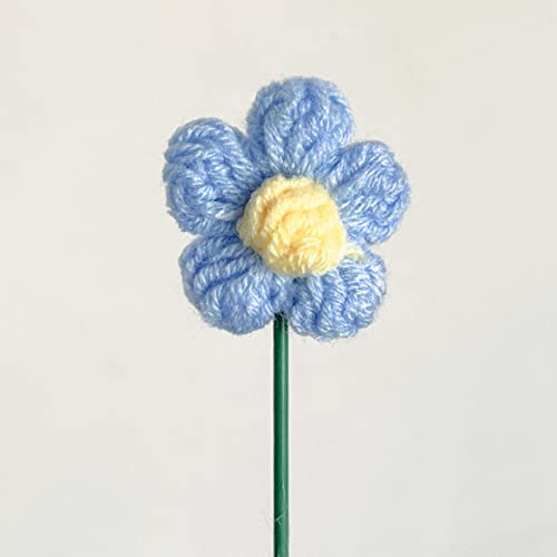 X-Institute 5 Stück gestrickte Blumen mit Stielen Ornamente Handwerk Häkelblume Hochzeit Party Dekoration Valentinstag künstliche Blume X-Institute 5 Stück gestrickte Blumen mit Stielen Ornamente Handwerk Häkelblume Hochzeit Party Dekoration Valentinstag künstliche Blume von X-Institute