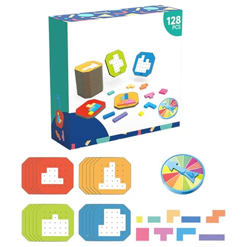 X-Institute Kinder Kognitive Fähigkeiten Entwicklung Brettspiel Holz Puzzle Spielzeug Interaktive Tabletop Puzzle Spiel Für Familien Party von X-Institute