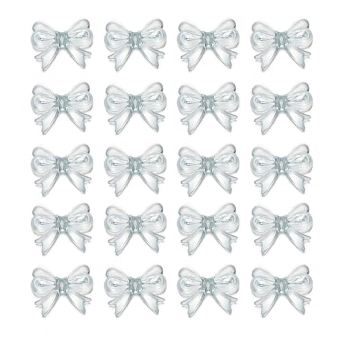 20 Creative Clear Clear Bowknot Perlen Schmuck Verzierungen Accessoires Für Schmuckdesigner Und Handwerksliebhaber 20 Creative Clear Clear Bowknot Perlen Schmuck Verzierungen Accessoires Für Schmuckdesigner Und Handwerksliebhaber von XAGMODSHN