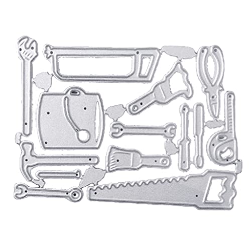 Metallprägung Script Stanzform Kohlenstoffstahl Stanzschablone Kinder Frühe Entwicklungsspiele Handgefertigte Werkzeuge von XAGMODSHN