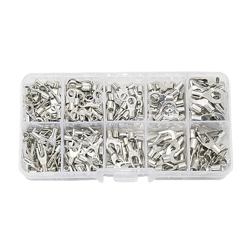 Praktische 320pcs Elektrodraht Set Crimp Klemmen Ringe Anschlüsse Elektrische Draht Crimp Set Für Elektrische Arbeiten von XAGMODSHN