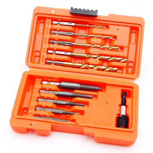 Schraubenextraktor Und Bohrbits Einstellen Schraubenentferner Rückwärtsbohrer Bits Extraktor Zum Entfernen Von Zerbrochenen Schrauben Schraubenextraktor Und Bohrbits Einstellen Schraubenentferner Rückwärtsbohrer Bits Extraktor Zum Entfernen Von Zerbrochenen Schrauben von XAGMODSHN