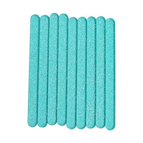 XAGMODSHN 50 Stück Acryl-Eisstäbchen Eis am Stiel für Kinder DIY Eis für Pop-Sticks Eiscreme Zubehör Acrylmaterial 8 Co von XAGMODSHN