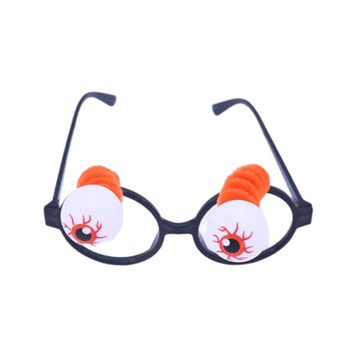 XANHOY Prank Halloween Brille für Kinder Erwachsene Festival Thema Cosplay Brille Party Zubehör Neuheit Augapfel Brille von XANHOY