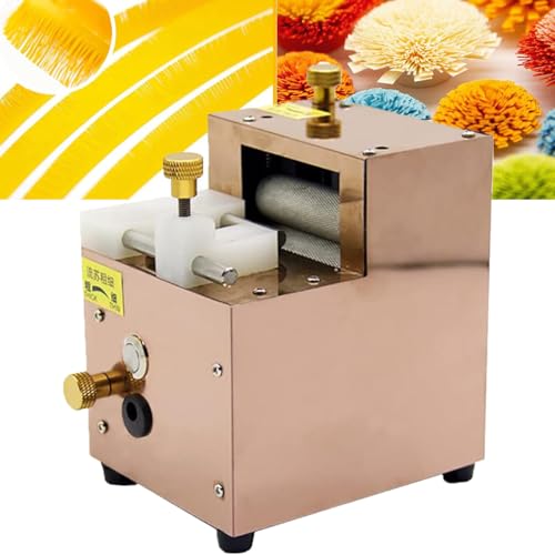 XAoSCd Elektrische Papierrollenmaschine, Papierkunst-Quastenschneidemaschine, 3D-Handgefertigter Papierquasten-Blumenrollen-Papierblumenmacher, DIY-Papierblumenmacher,Rosegold von XAoSCd