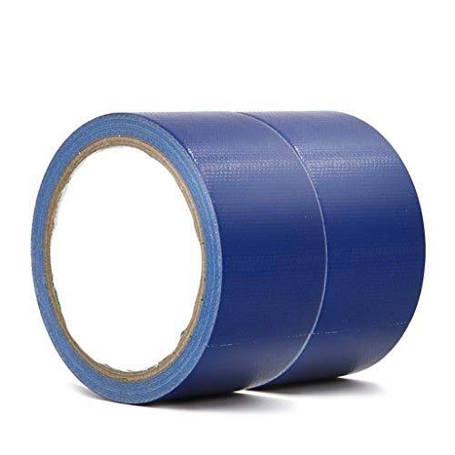 XAoSCd Klebeband, Panzerband, Blau, Hochleistungs-Gaff-Tape, 2 Rollen, 48 Mm X 13 Yards, Dicke Ca. 11,9 M, Klebrig, Hochleistungs-Mehrzweckkleber, Wetterfestes Stoffteppichband, von XAoSCd