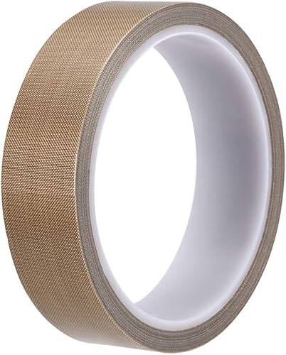 XAoSCd Klebeband Hitzebeständiges Band - Hochtemperatur-Wärmeübertragungsband PTFE-Folienklebeband,One Color-25mm x 10m von XAoSCd