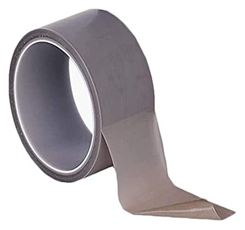 XAoSCd Selbstklebendes Teflon-Klebeband, PTFE-Klebeband, Hochtemperaturfolie, Dünnes Teflon-Versiegelungsband Für Beutelmaschinen,0.08-W 100mmx10m von XAoSCd