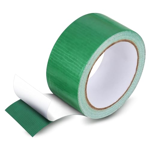 XCRPRT Panzertape Wasserfest 50 mm x 30 m Grünes Gewebeklebeband Wasserdichtes Klebeband Gewebeband Duct Tape für innen & außen gewebeverstärktes Reparaturband von XCRPRT