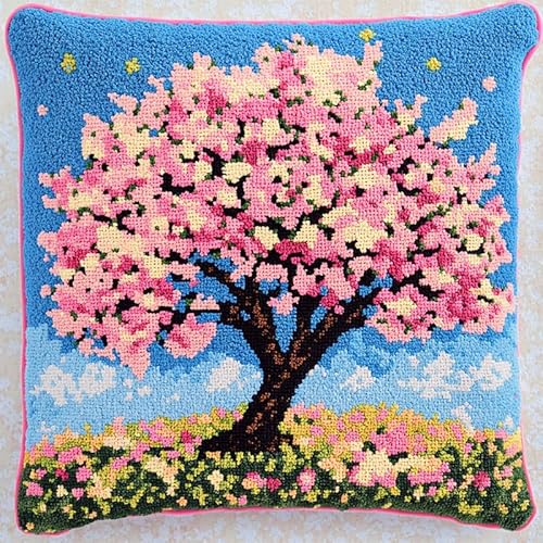 XDEGHUANGSS Bunter Baum DIY Knüpfkissen Zum Selber Knüpfen 3D Kissen Knüpf-Sets Für Erwachsene Kreuzstich Set Handgemachte Geschenke Sofakissenbezug Latch Hook Kit 43x43cm XDEGHUANGSS Bunter Baum DIY Knüpfkissen Zum Selber Knüpfen 3D Kissen Knüpf-Sets Für Erwachsene Kreuzstich Set Handgemachte Geschenke Sofakissenbezug Latch Hook Kit 43x43cm von XDEGHUANGSS