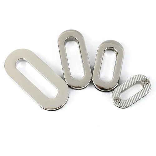 XDMING 4/10Pcs 18/25/32/38mm Ösen Schnalle Schraube Metall Oval Ring Ei-förmigen tülle Haken Taschen Riemen Schuhe Verschluss Hardware Zubehör von XDMING