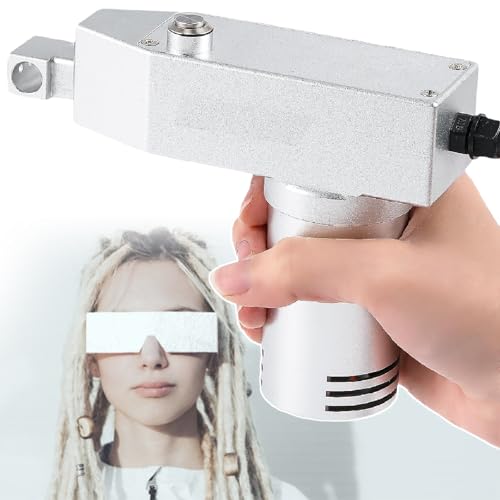 XEEAOFE Tragbarer Elektrischer Dreadlock-Maker Zum Selbermachen, Dreadlock-Maschine Mit 6 Austauschbaren LöChern, Sicheres, Schnelles Styling,110V von XEEAOFE