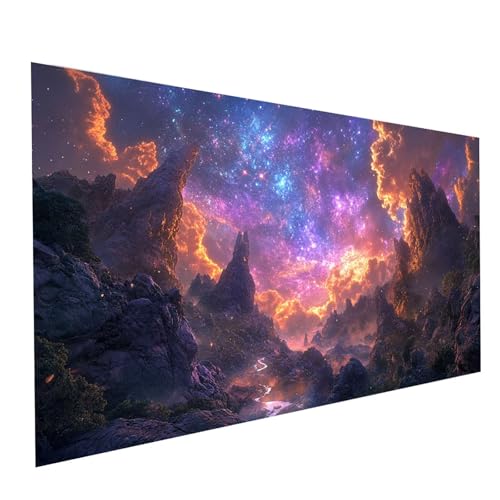 5D Diamond Painting Erwachsene Sternenhimmel Square Volldiamant Malen Nach Zahlen Landschaft, Diamant Strasssteine DIY Set mit Diamond Painting Zubehör, Bastelset Erwachsene 80x40cm Model-05699 5D Diamond Painting Erwachsene Sternenhimmel Square Volldiamant Malen Nach Zahlen Landschaft, Diamant Strasssteine DIY Set mit Diamond Painting Zubehör, Bastelset Erwachsene 80x40cm Model-05699 von XELIETOO