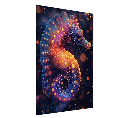 Diamond Painting Erwachsene Tier Square Volldiamant Malen Nach Zahlen SeeHorsechen, Diamant Strasssteine DIY set mit Diamond Painting Zubehör, Bastelset Erwachsene für Zimmer Deko 60x85CM Model-15283 Diamond Painting Erwachsene Tier Square Volldiamant Malen Nach Zahlen SeeHorsechen, Diamant Strasssteine DIY set mit Diamond Painting Zubehör, Bastelset Erwachsene für Zimmer Deko 60x85CM Model-15283 von XELIETOO