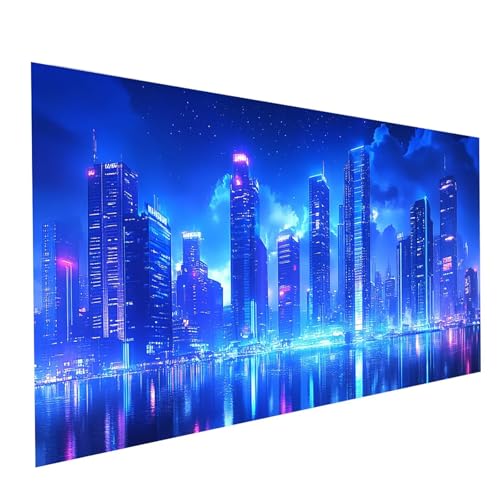 Diamond Painting Landschaft, 5D DIY Malen Nach Zahlen Erwachsene mit Diamond 100 x 200 cm, Diamant Painting Bilder Stadt, Square Strasssteine Stickerei Embroidery kit, für Zimmer Deko Model-03600 Diamond Painting Landschaft, 5D DIY Malen Nach Zahlen Erwachsene mit Diamond 100 x 200 cm, Diamant Painting Bilder Stadt, Square Strasssteine Stickerei Embroidery kit, für Zimmer Deko Model-03600 von XELIETOO