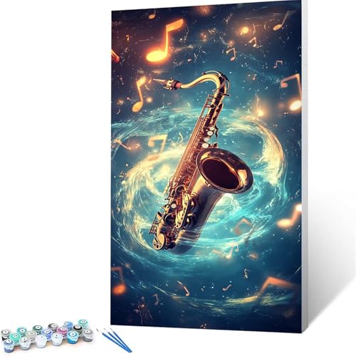 Malen Nach Zahlen Erwachsene Sachs, Malen Nach Zahlen auf Leinwand mit Pinsel und Acrylfarben set 100x200 cm, Diy Bastelset Erwachsene Fantasie, für Deko Wohnzimmer und Geschenke für Frauen 8033 von XELIETOO