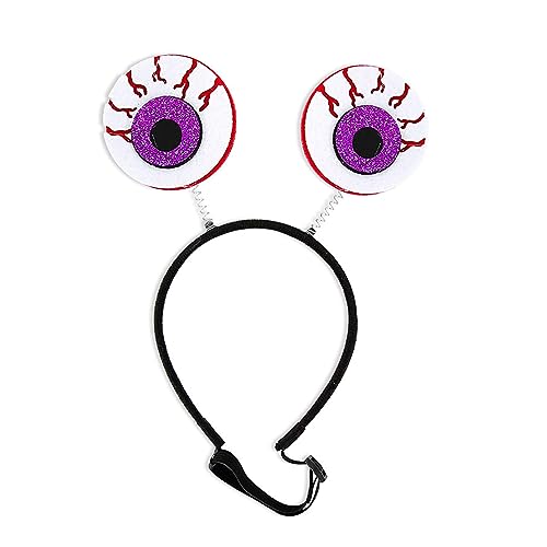 XEYYHAS Halloween-Haarband mit Mondspinnen, modisches Haar-Accessoire für Damen, Halloween-Dekorationen, mehrfarbiges Stirnband von XEYYHAS