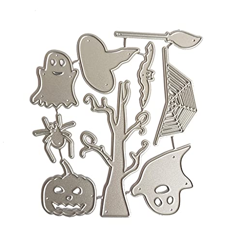 XFUYI Halloween-Stanzschablone aus Metall, für Scrapbook, Album, Papier, Karten, Vorlage von XFUYI